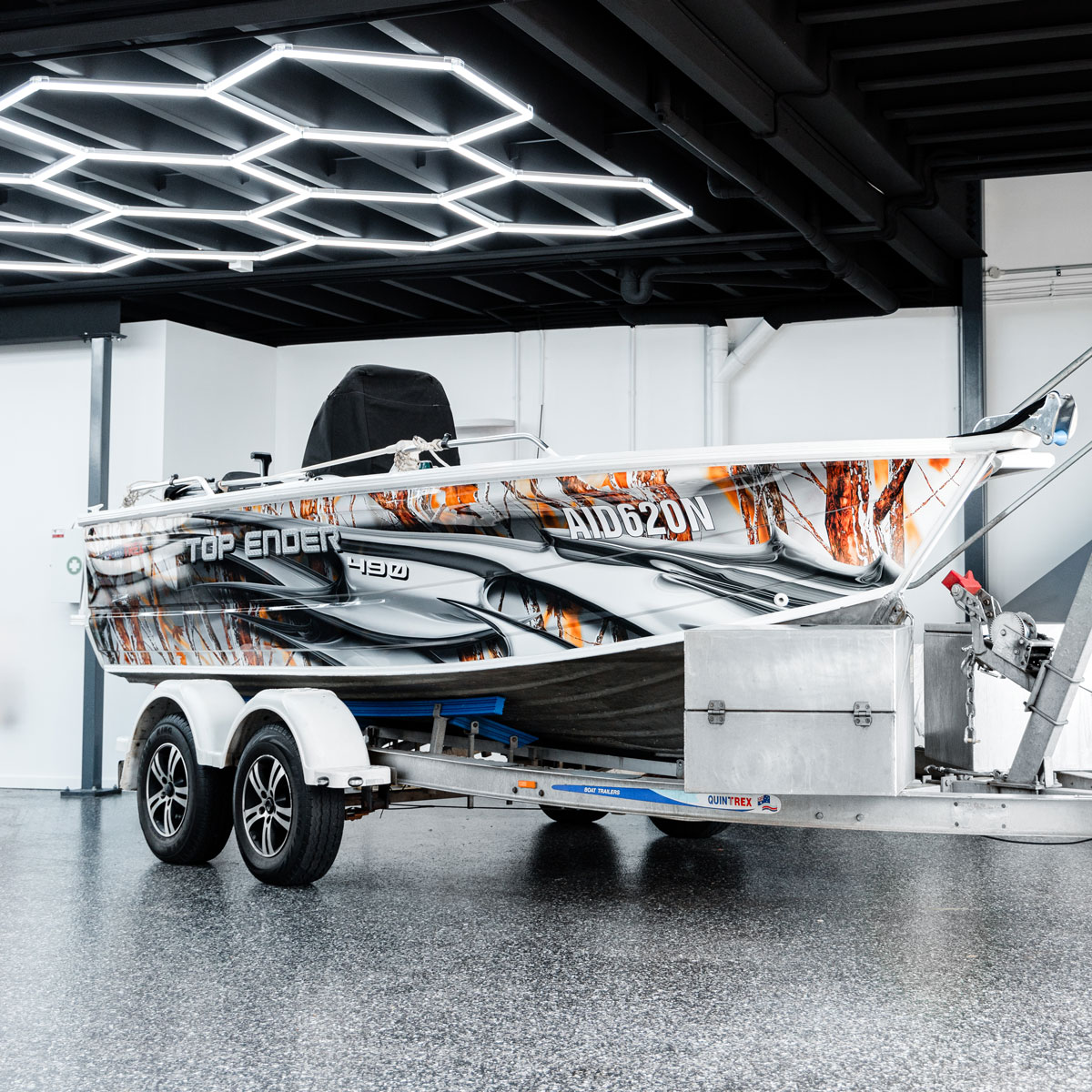 Fishing Boat Wrap